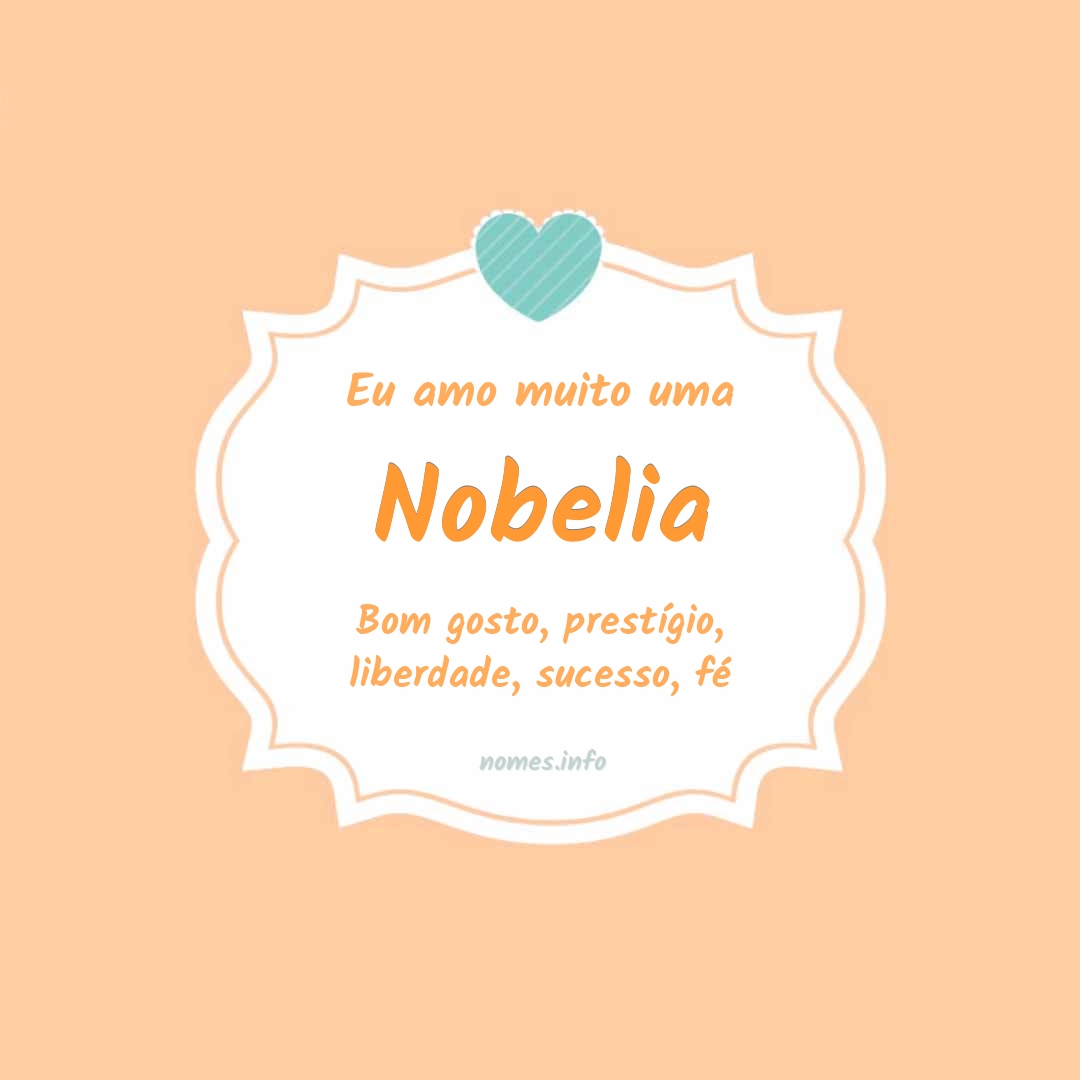 Eu amo muito Nobelia
