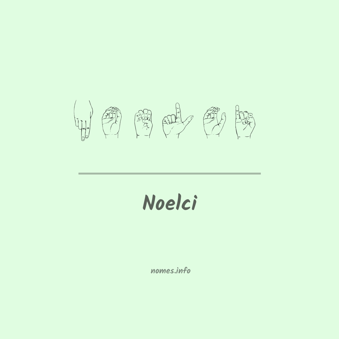 Noelci em Libras