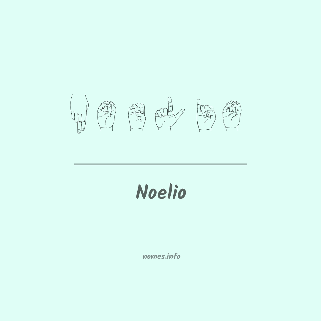 Noelio em Libras