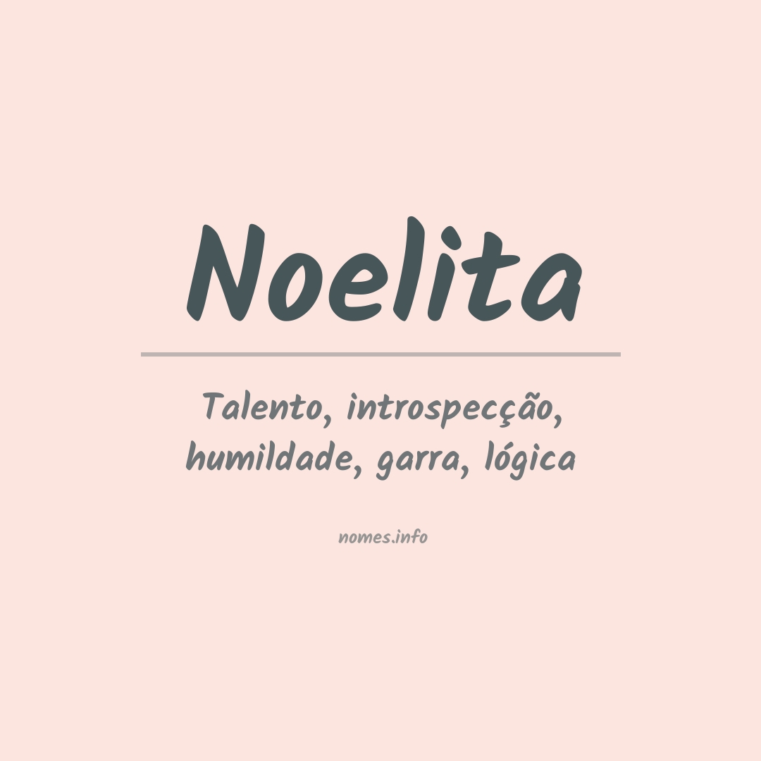 Significado do nome Noelita