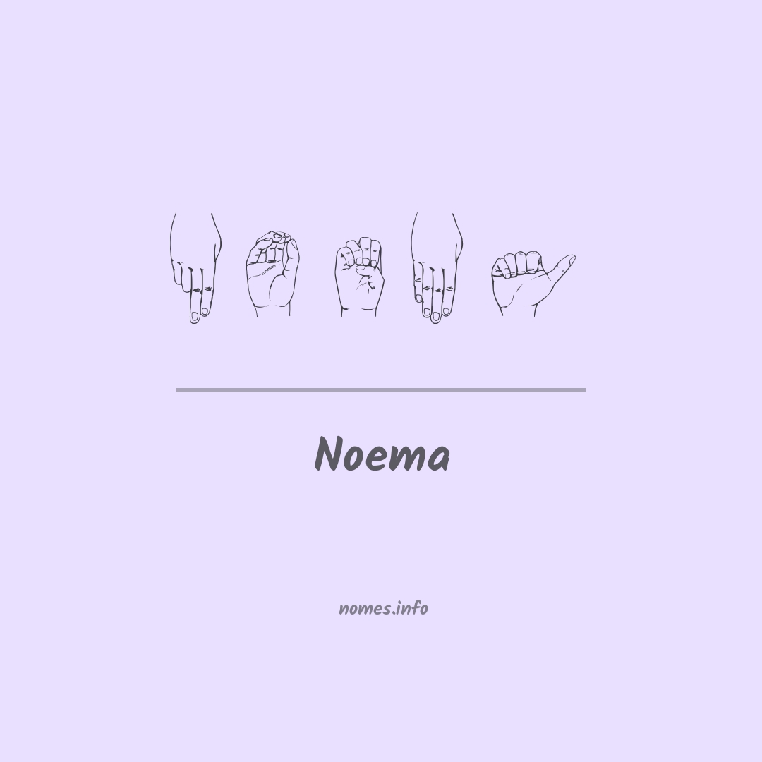 Noema em Libras