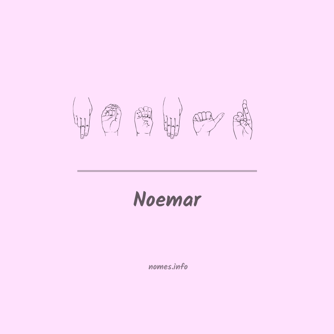 Noemar em Libras