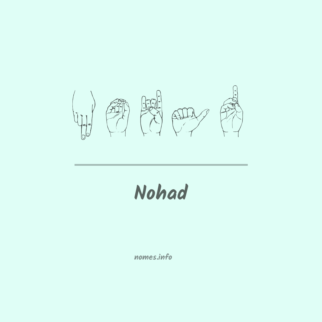 Nohad em Libras
