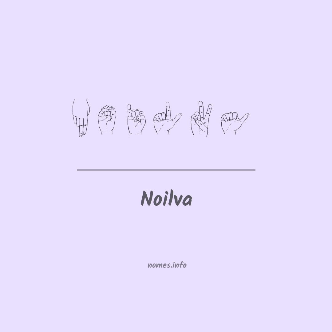 Noilva em Libras