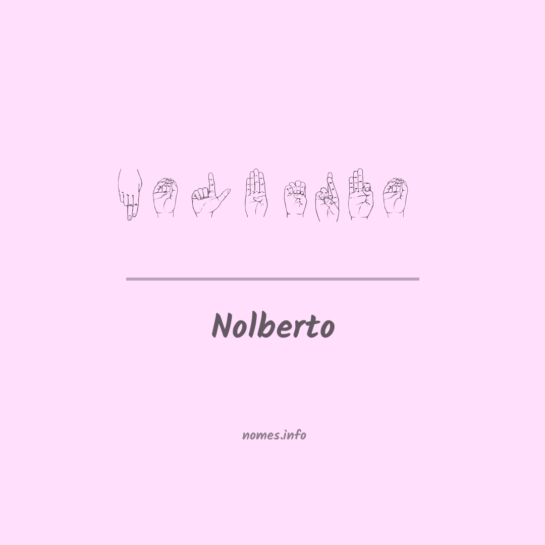 Nolberto em Libras