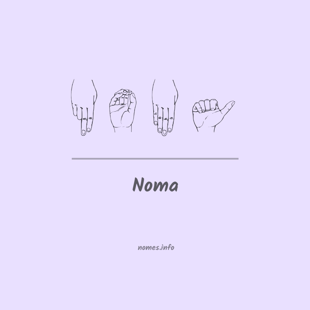 Noma em Libras