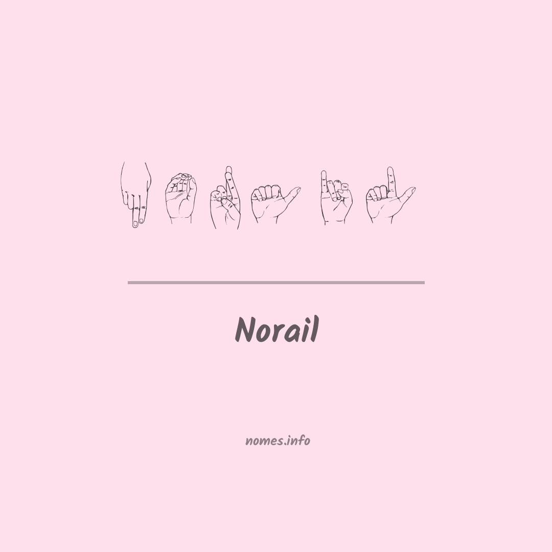 Norail em Libras