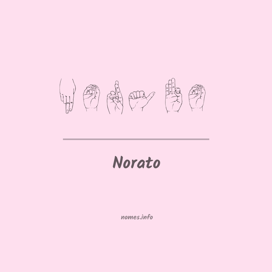Norato em Libras
