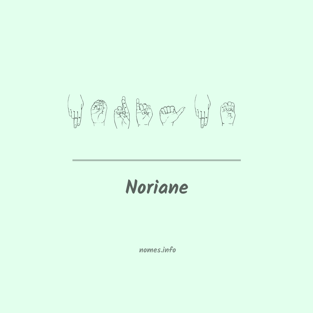 Noriane em Libras