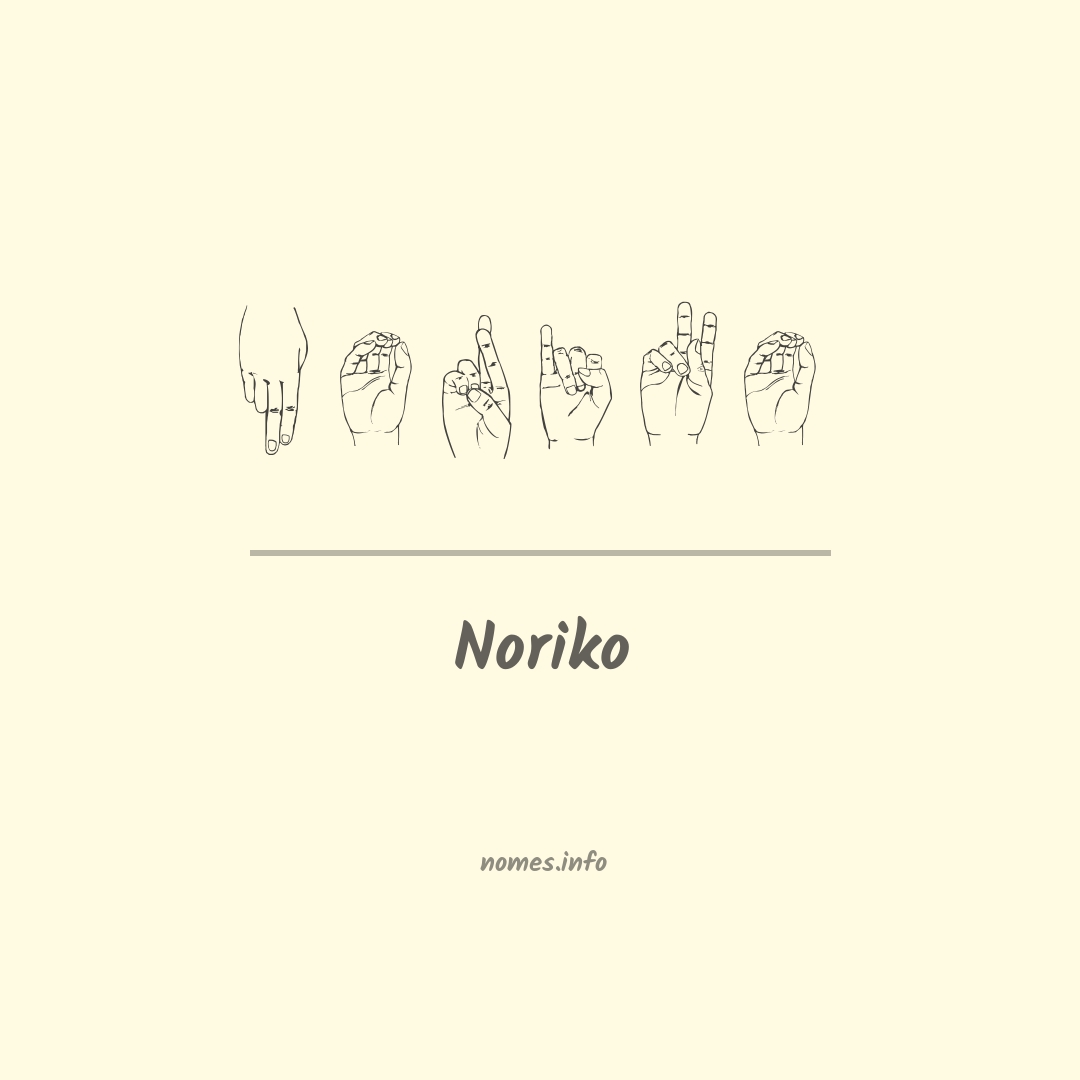 Noriko em Libras