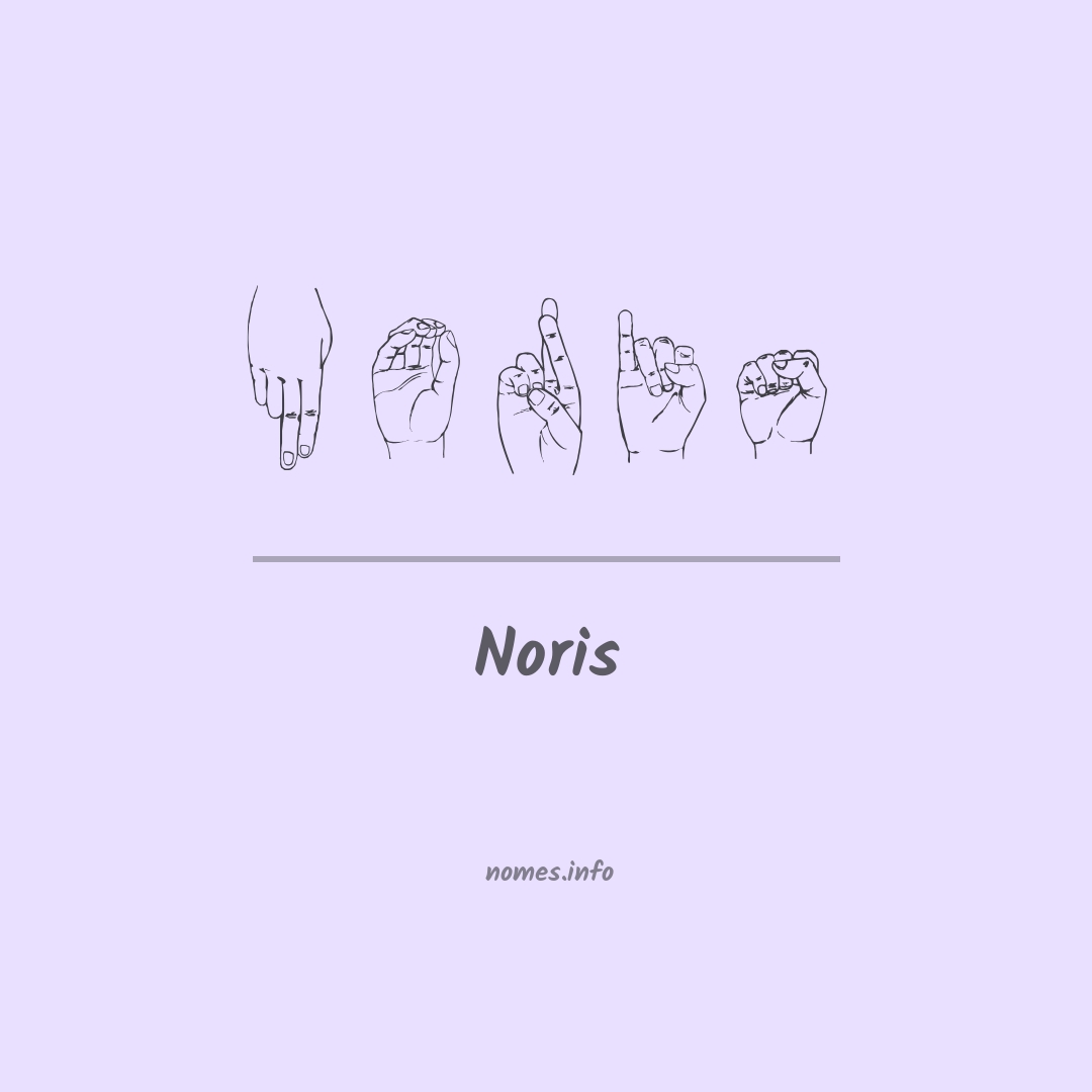 Noris em Libras