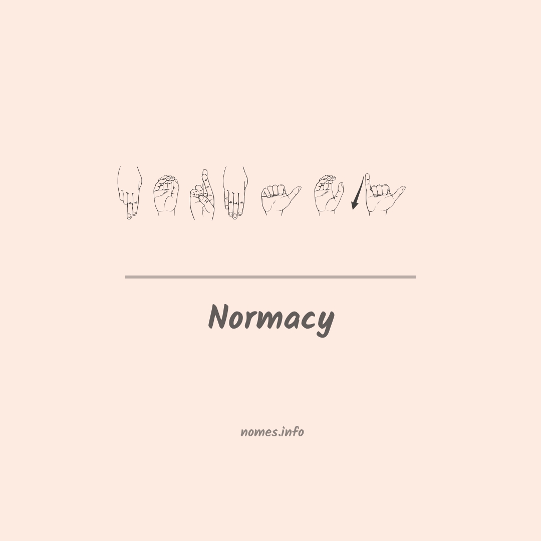 Normacy em Libras
