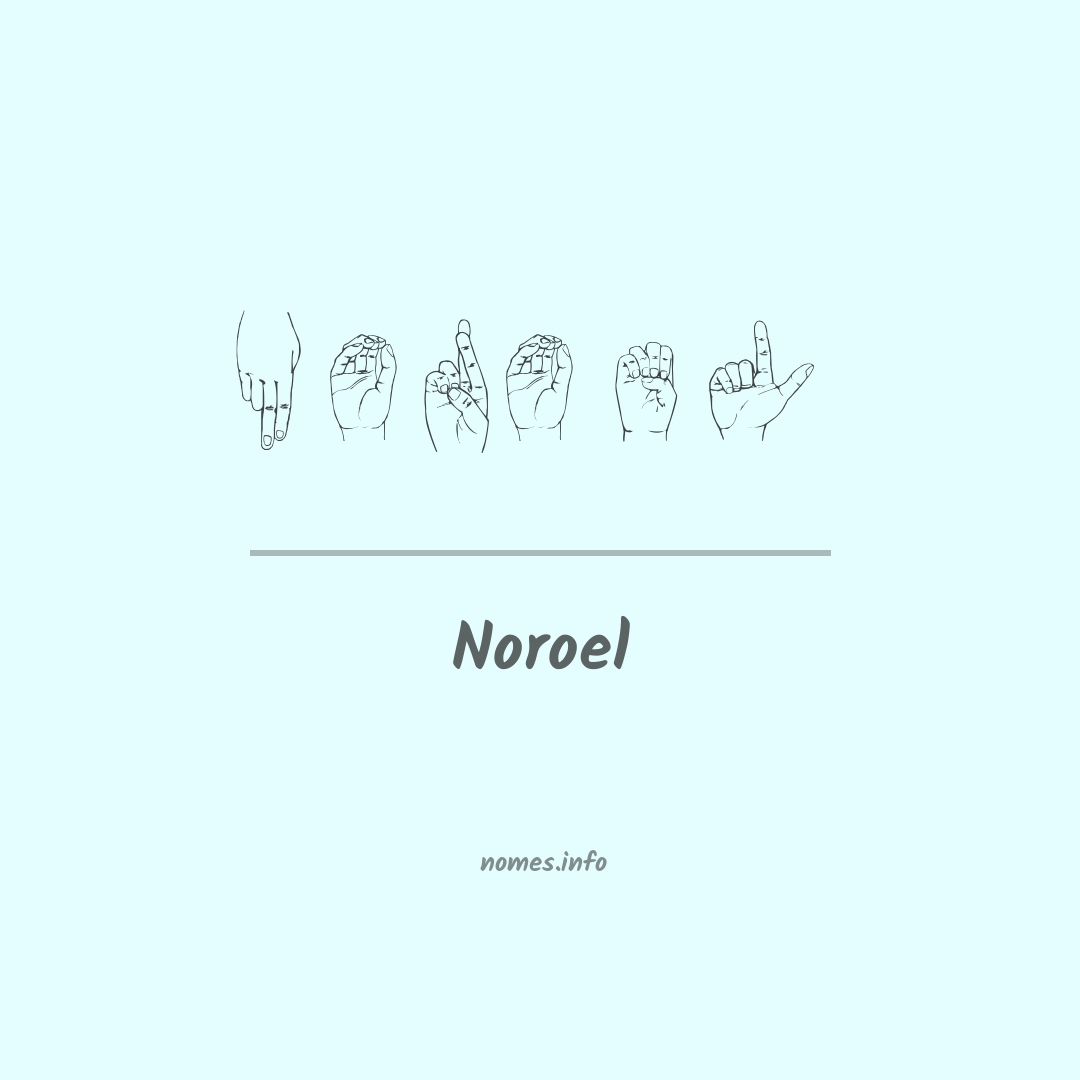 Noroel em Libras