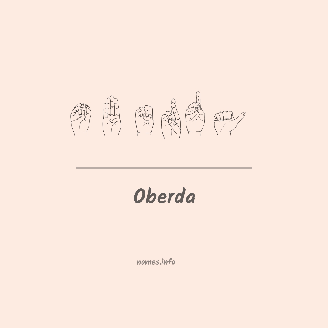 Oberda em Libras