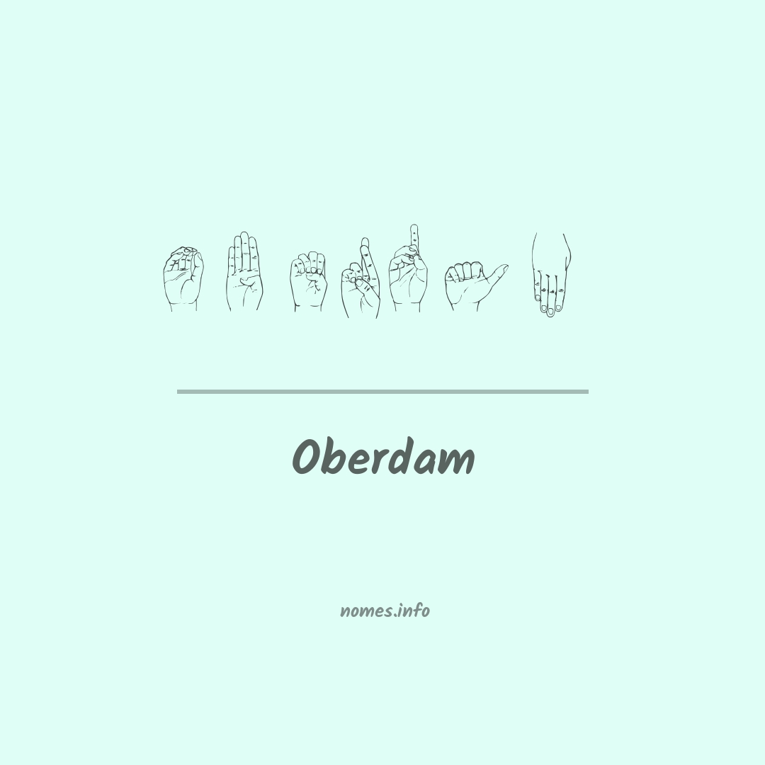 Oberdam em Libras