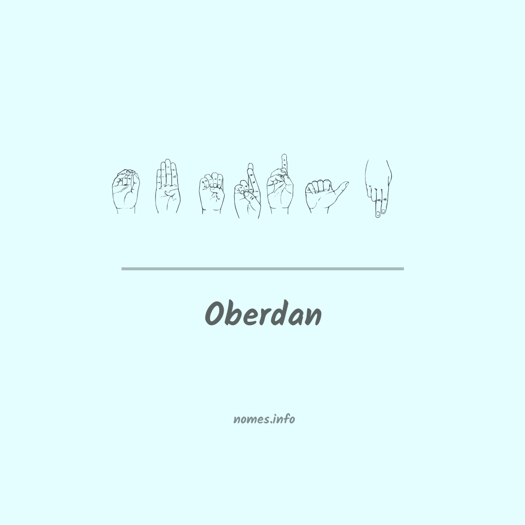Oberdan em Libras