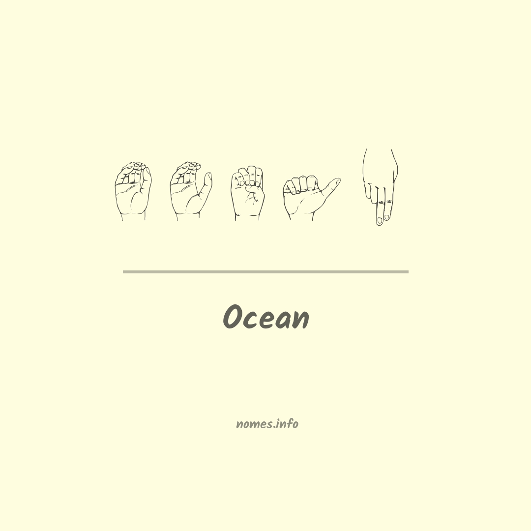 Ocean em Libras