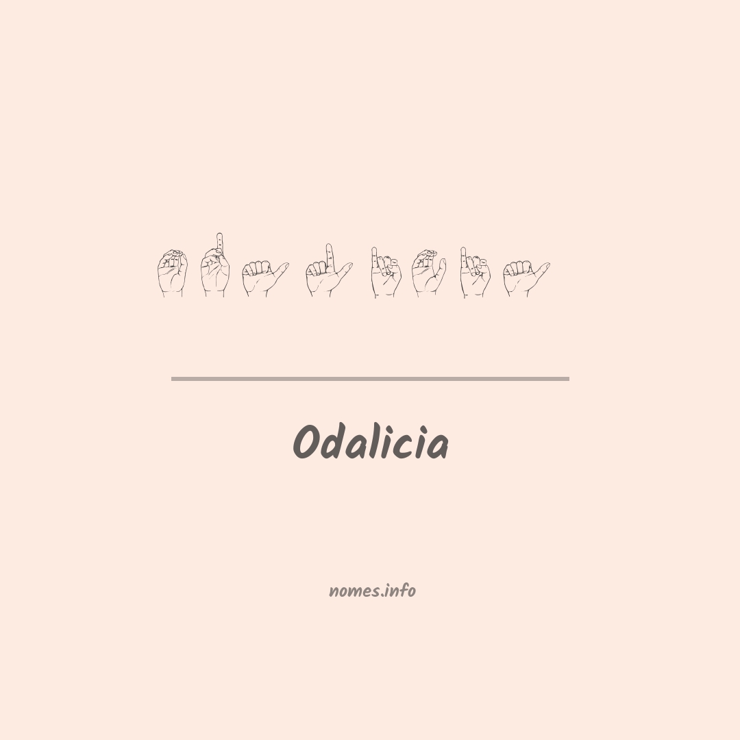 Odalicia em Libras