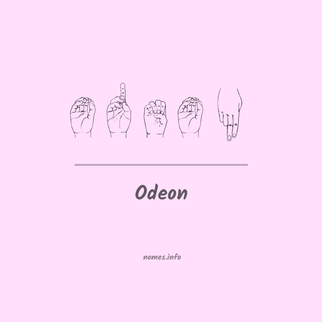 Odeon em Libras