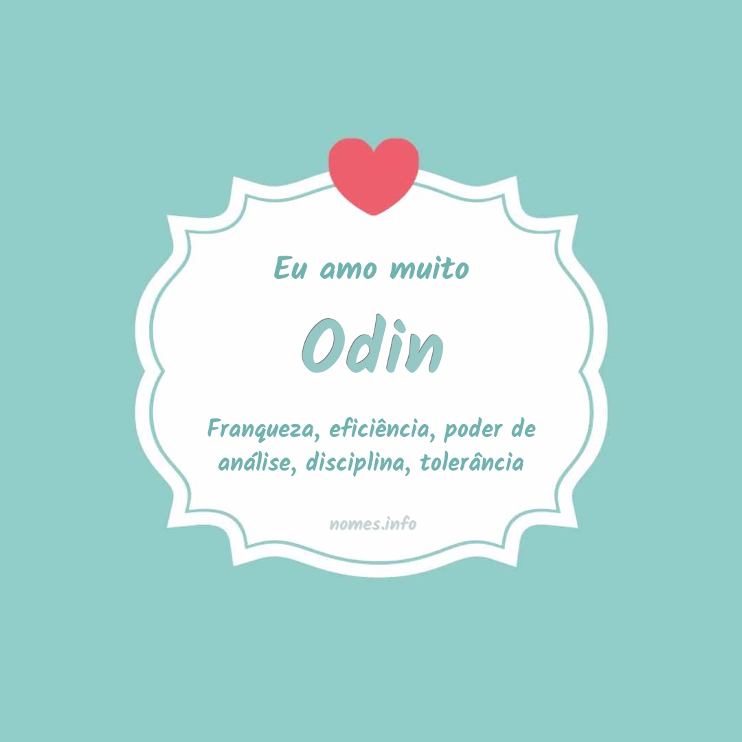 Significado do nome Odin, origem do nome de bebê Odin – Tua Parada