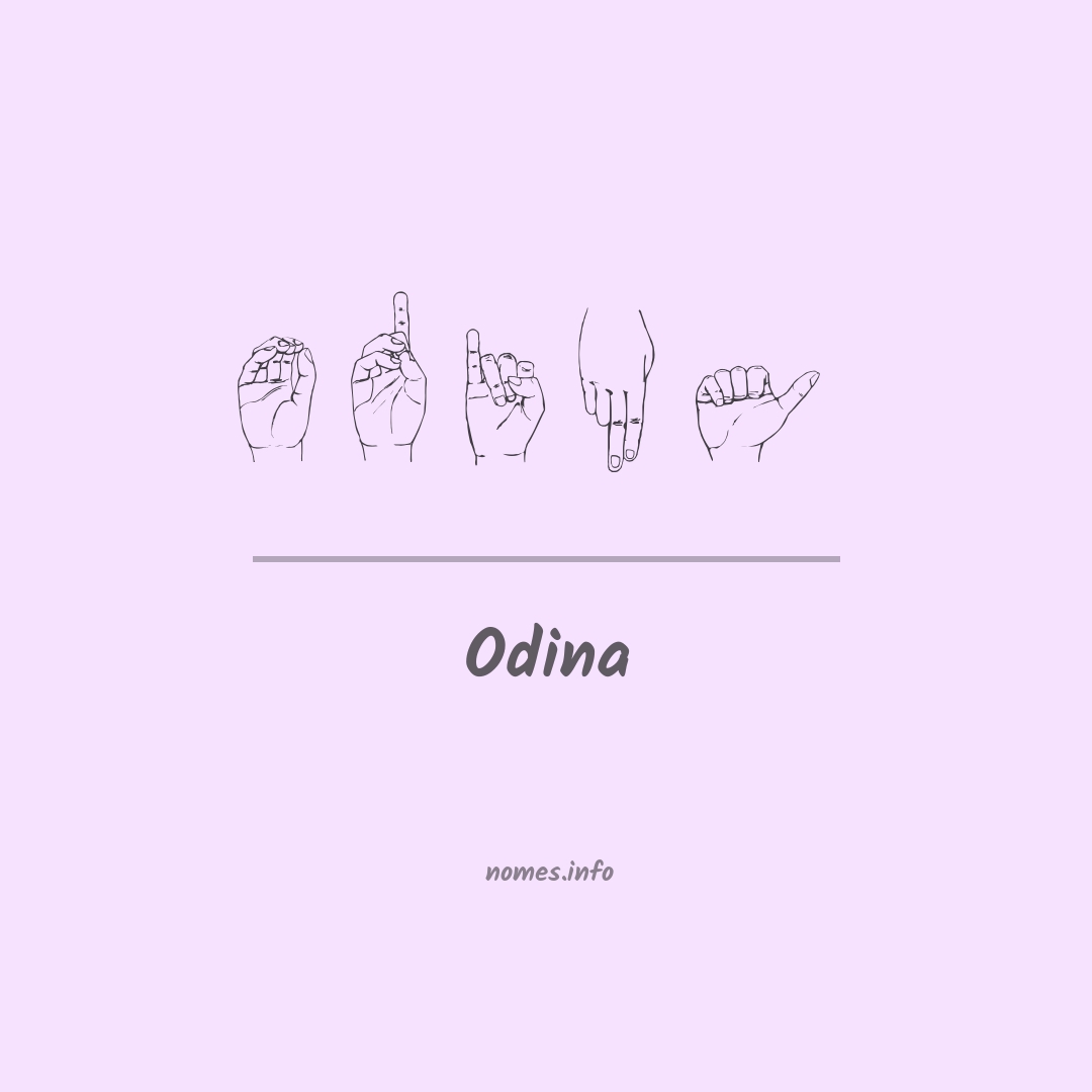 Odina em Libras