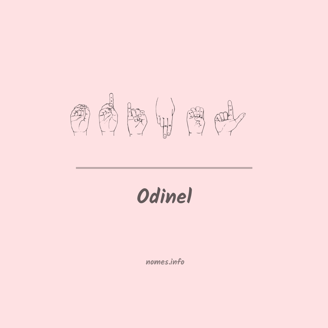 Odinel em Libras