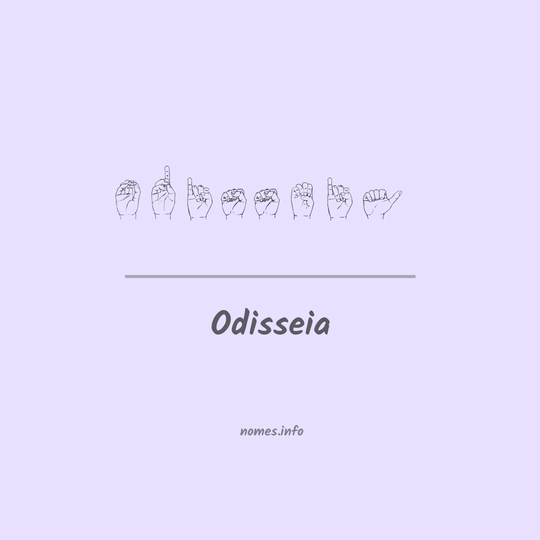 Odisseia em Libras