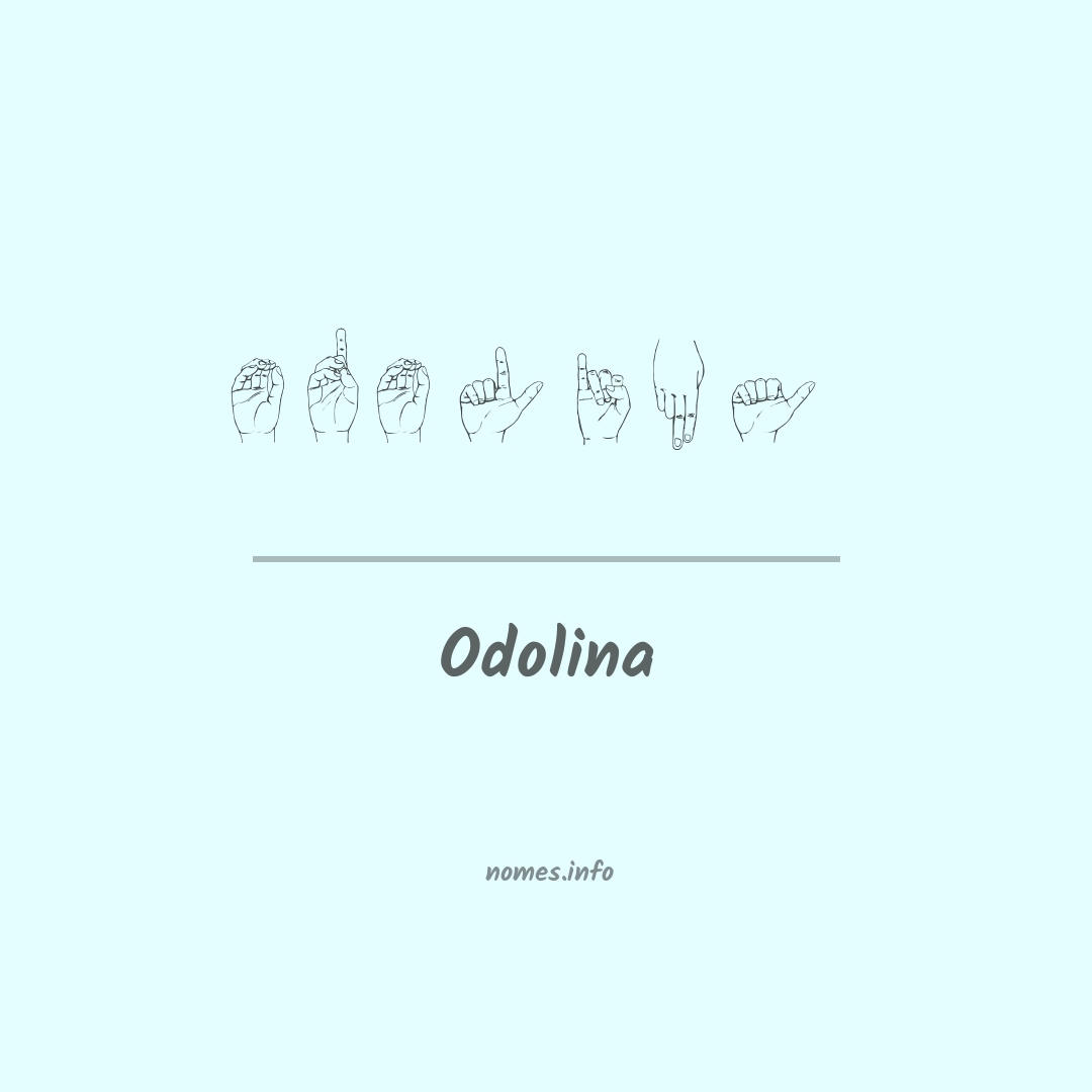 Odolina em Libras