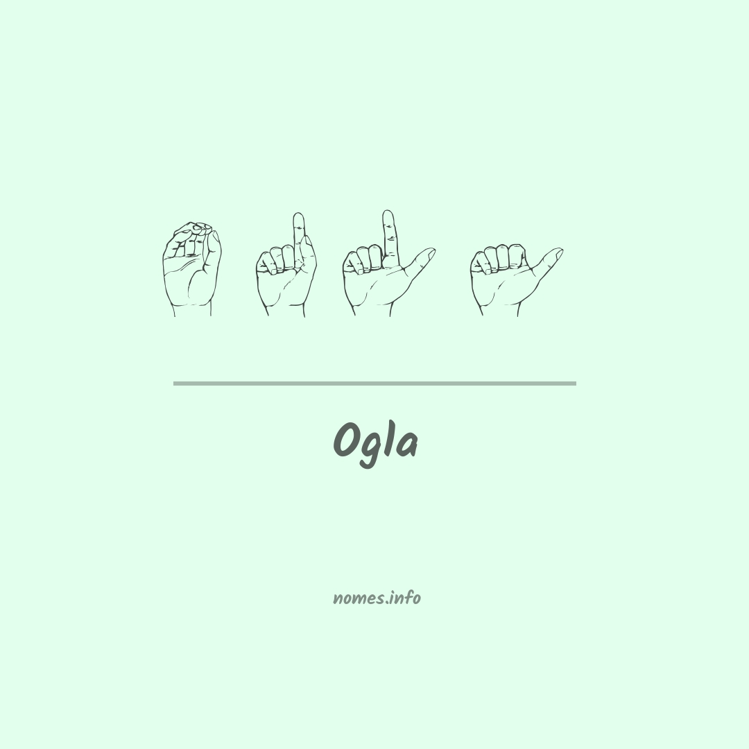 Ogla em Libras