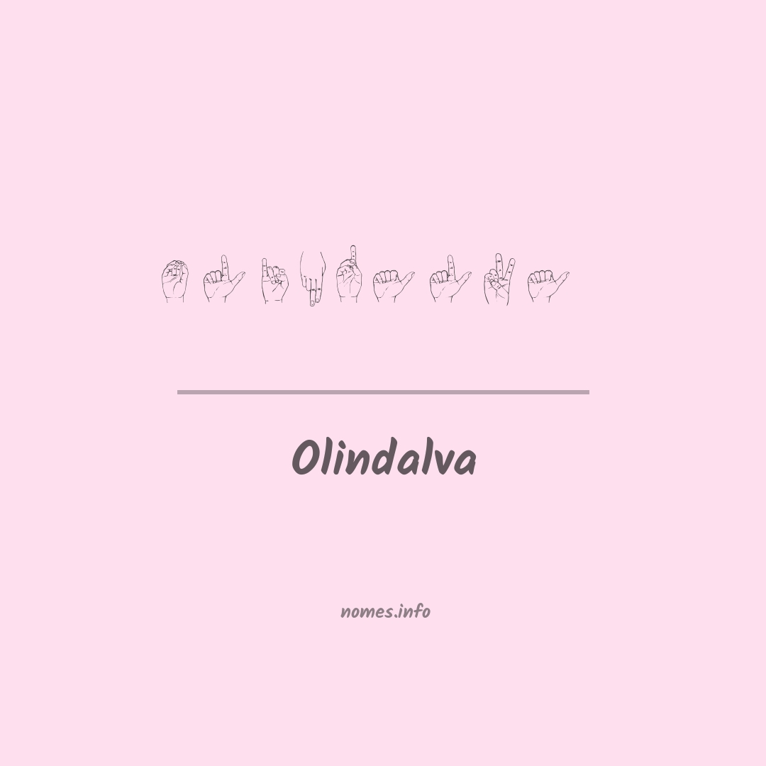 Olindalva em Libras