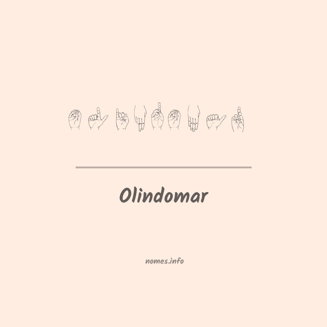 Olindomar em Libras
