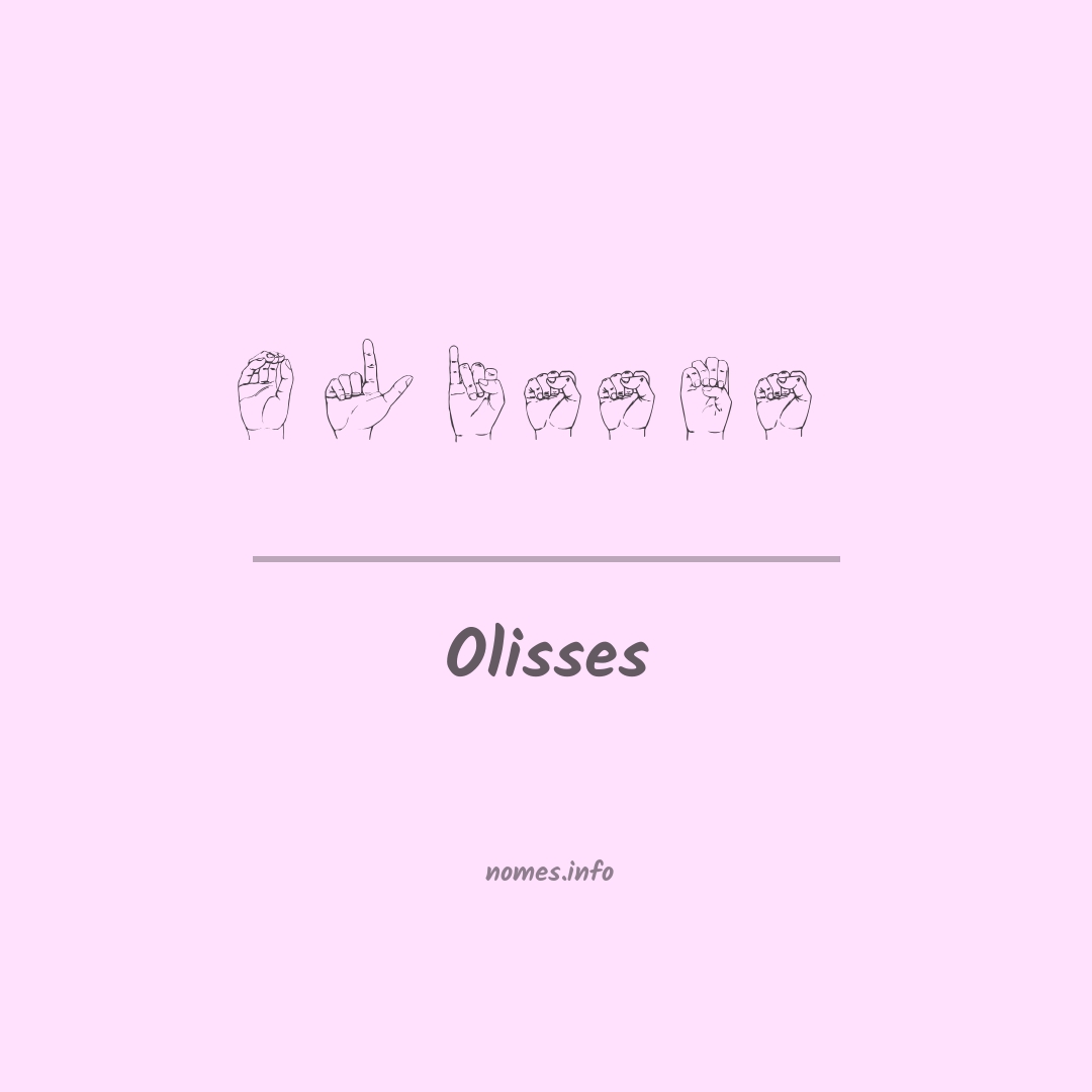 Olisses em Libras