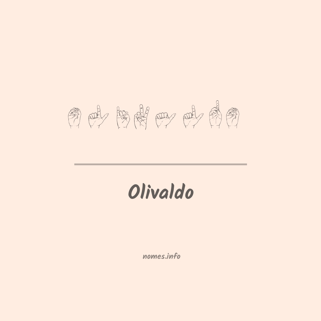 Olivaldo em Libras