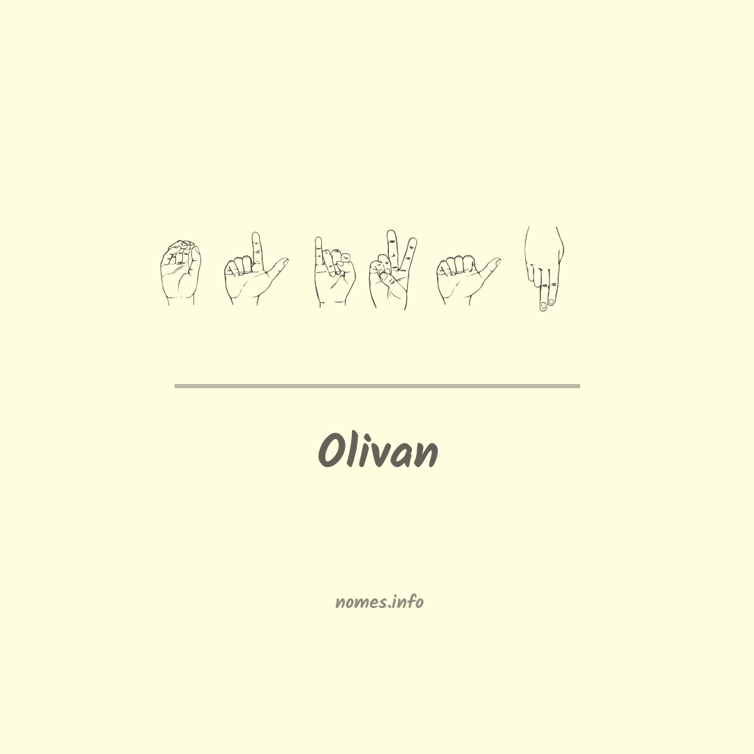 Olivan em Libras