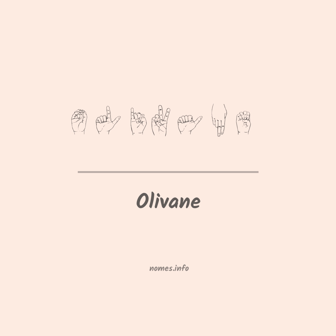 Olivane em Libras