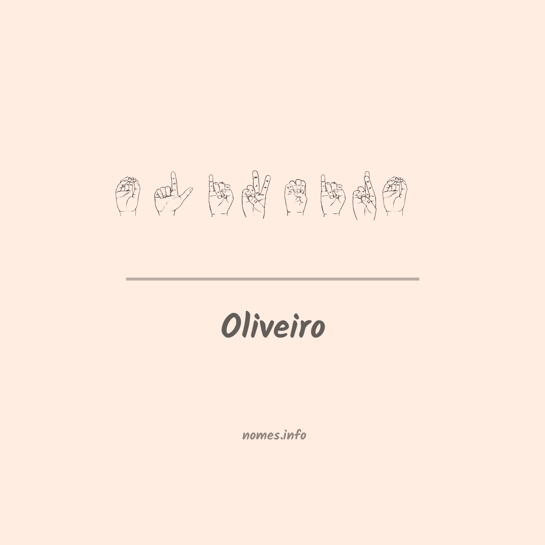 Oliveiro em Libras