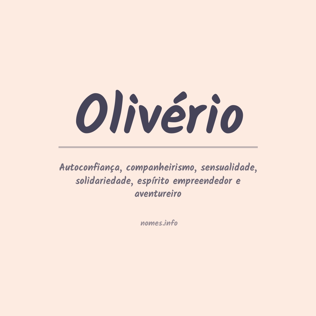 Significado do nome Olivério