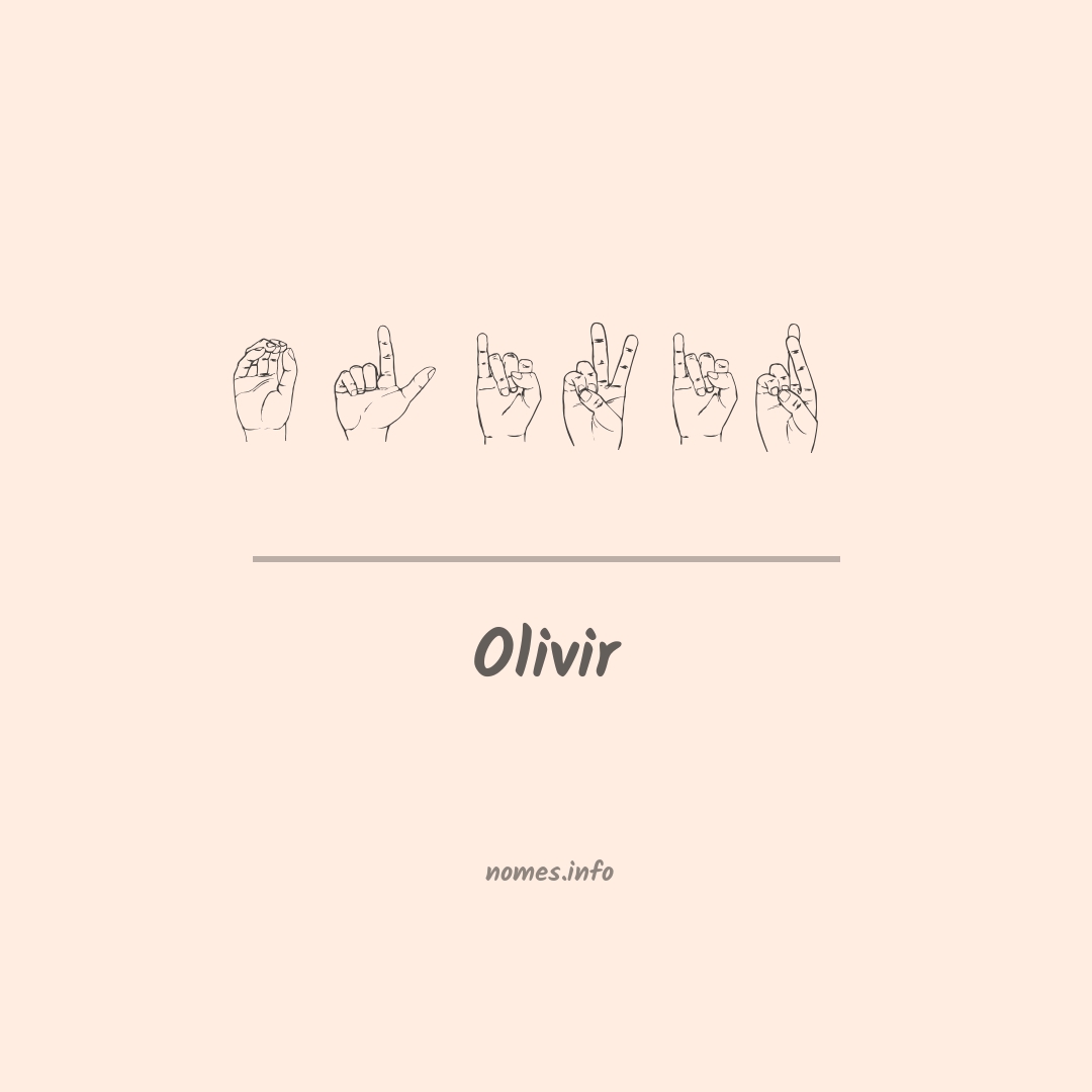 Olivir em Libras