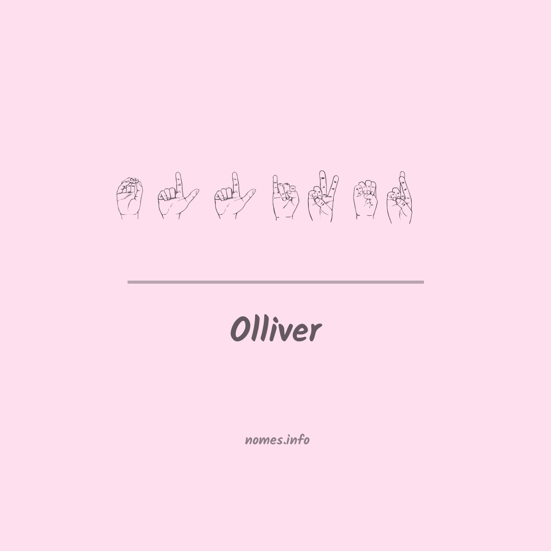 Olliver em Libras