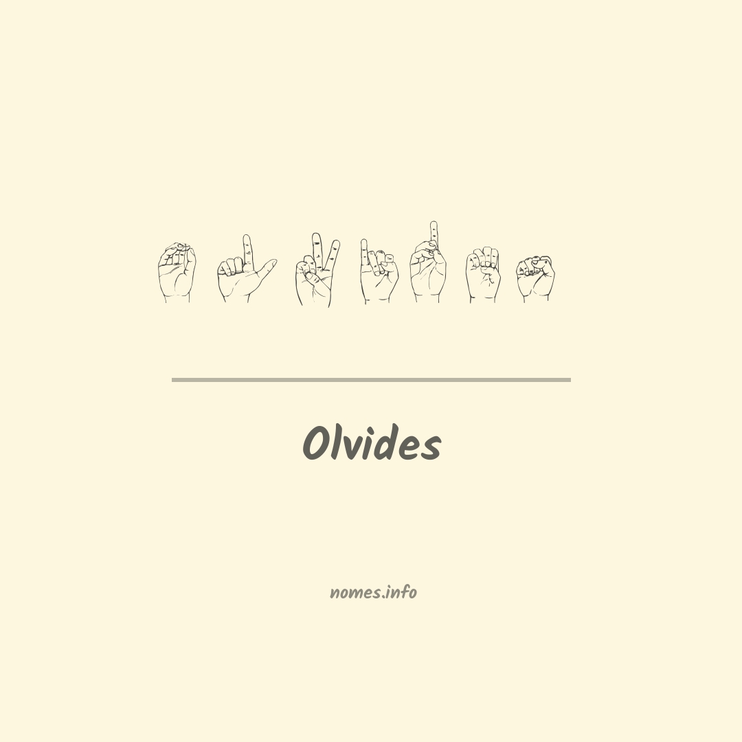 Olvides em Libras