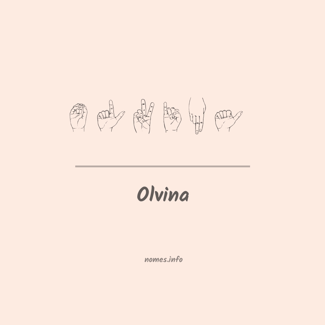 Olvina em Libras