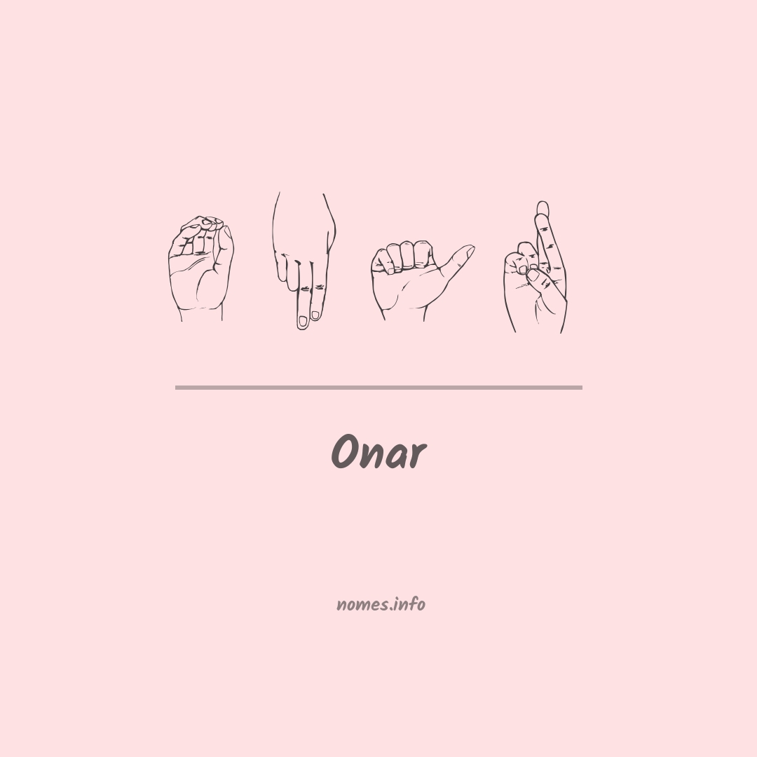 Onar em Libras Onar em Libras