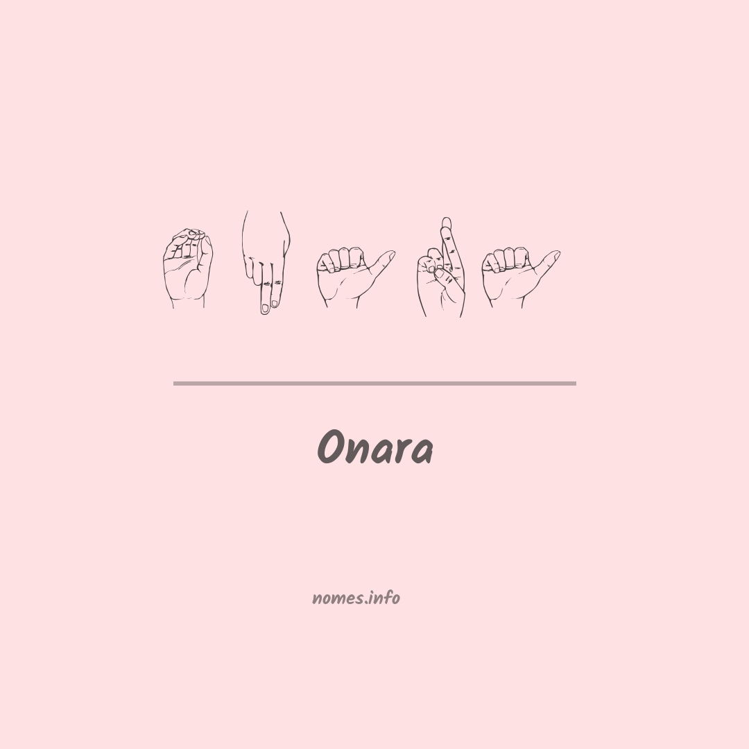 Onara em Libras