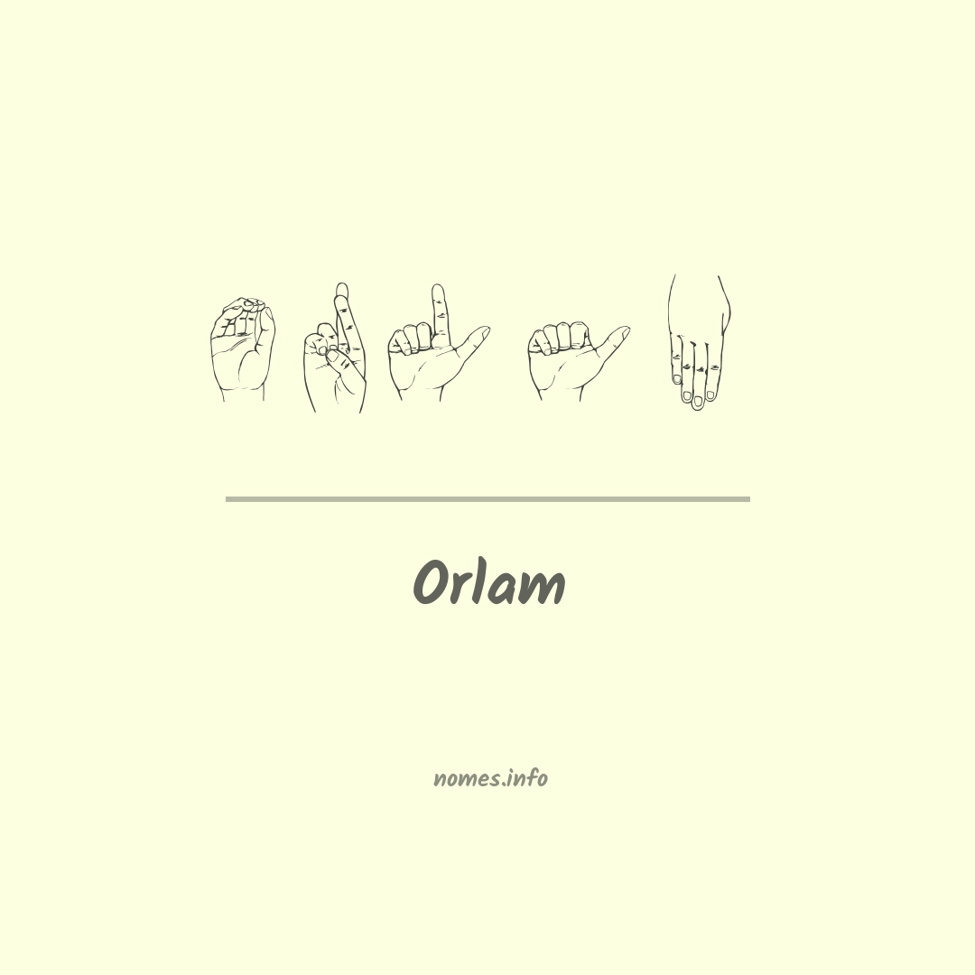 Orlam em Libras