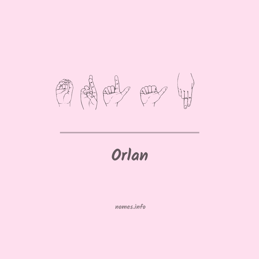 Orlan em Libras