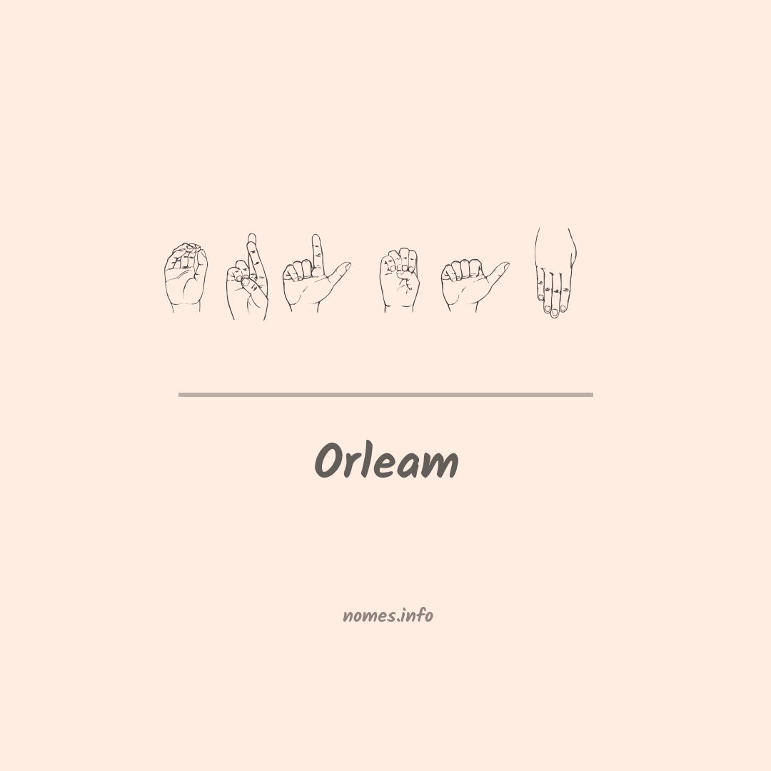 Orleam em Libras