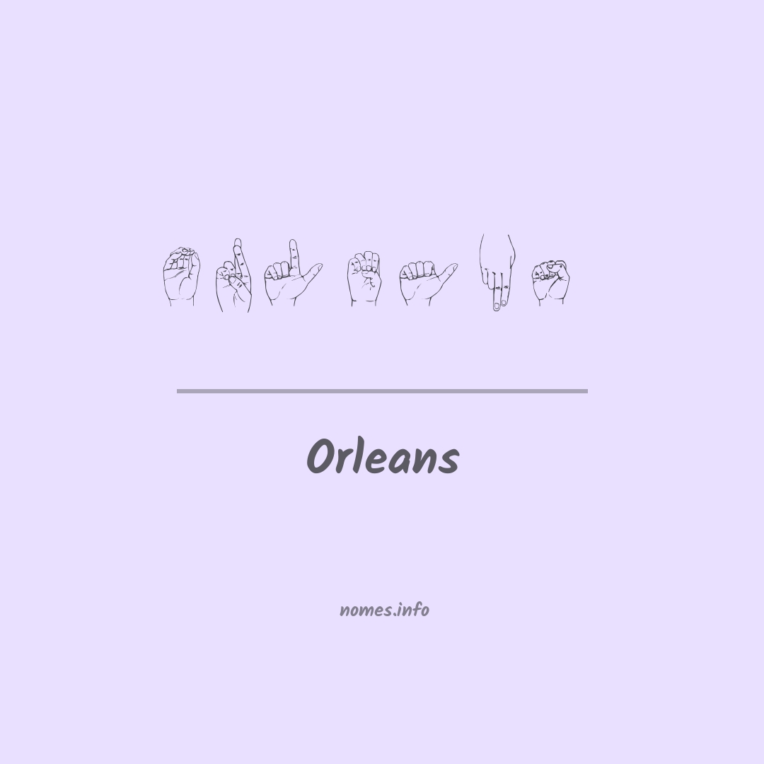 Orleans em Libras