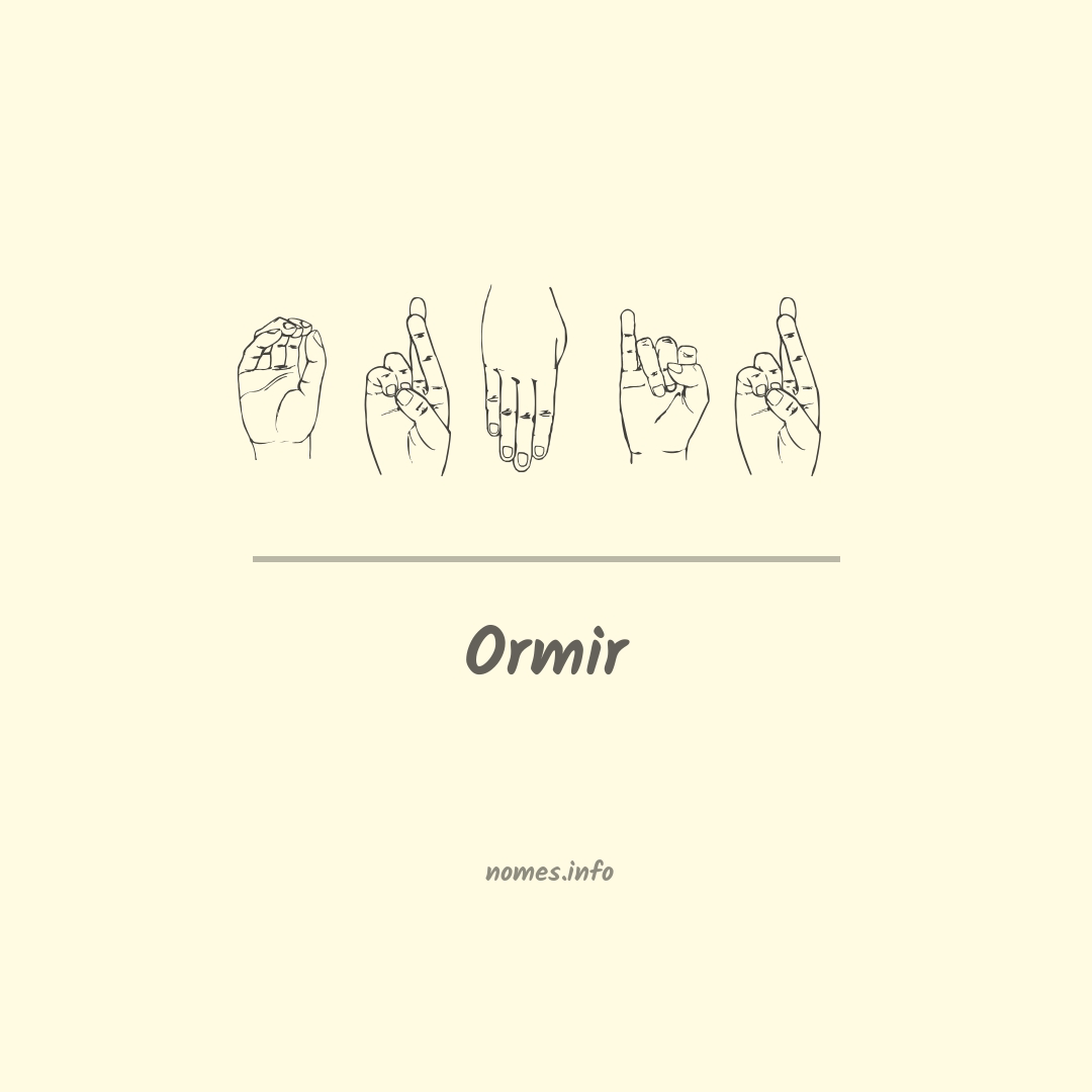 Ormir em Libras
