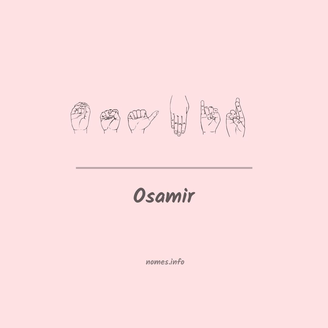 Osamir em Libras