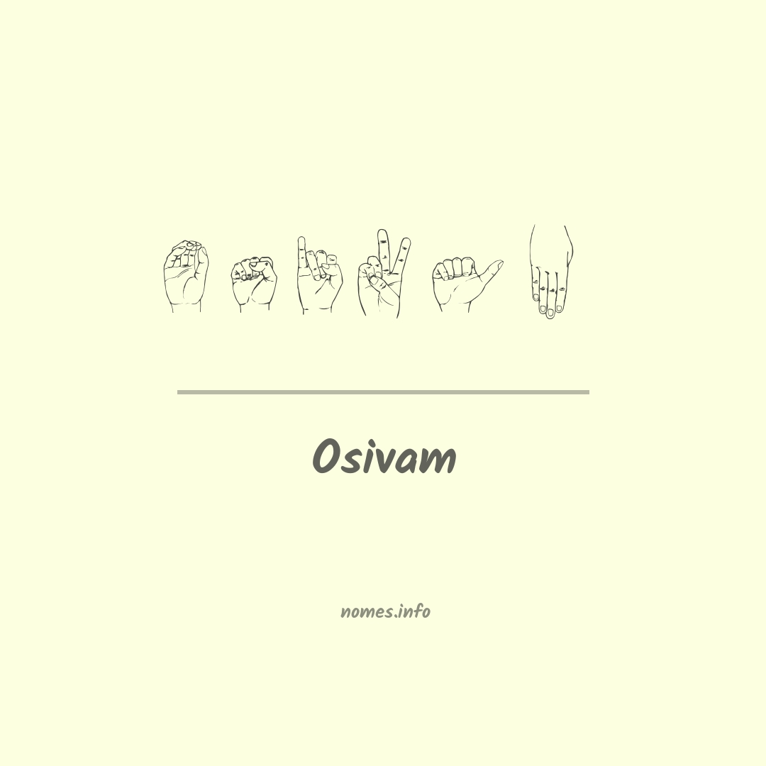 Osivam em Libras